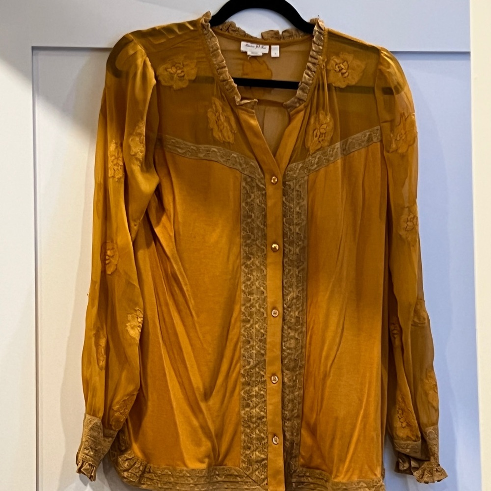 Anthropologie | Meadow Rue S blouse